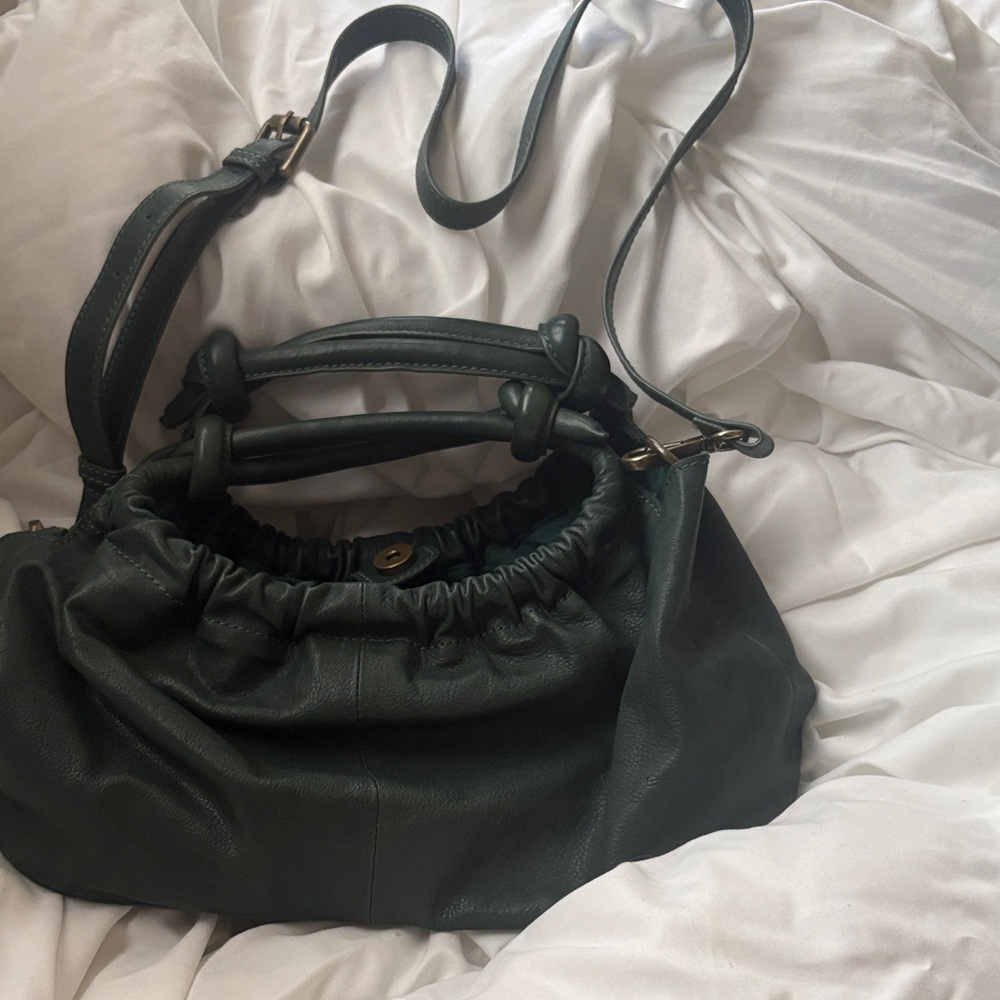 Free People Olive Green Shoulder Bag - Picture 5 of 9